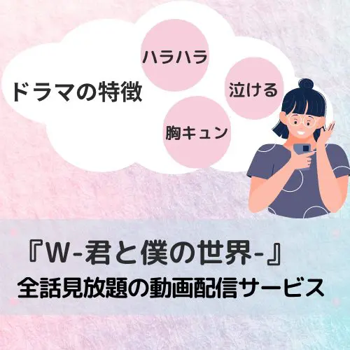 W-君と僕の世界韓国ドラマ配信
